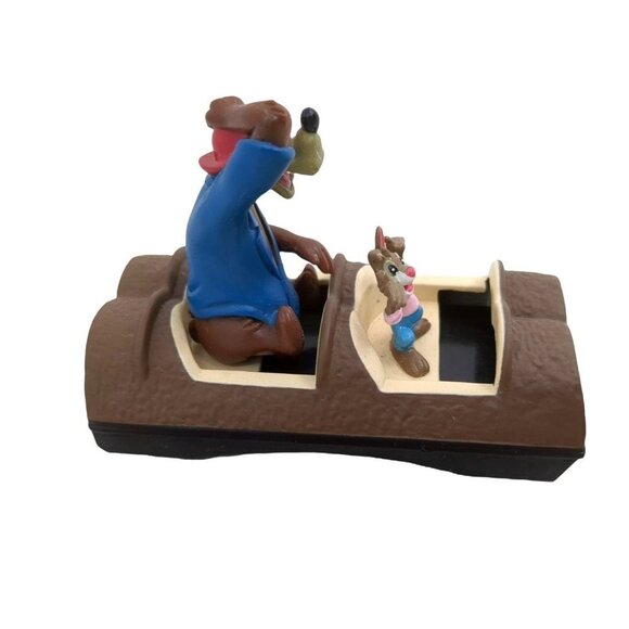 Vintage Disney Splash Mountain Vehicle Car Die Cast Brer Rabbit Bear Retired - Picture 2 of 5